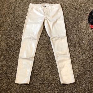 Sparkly, white jeans